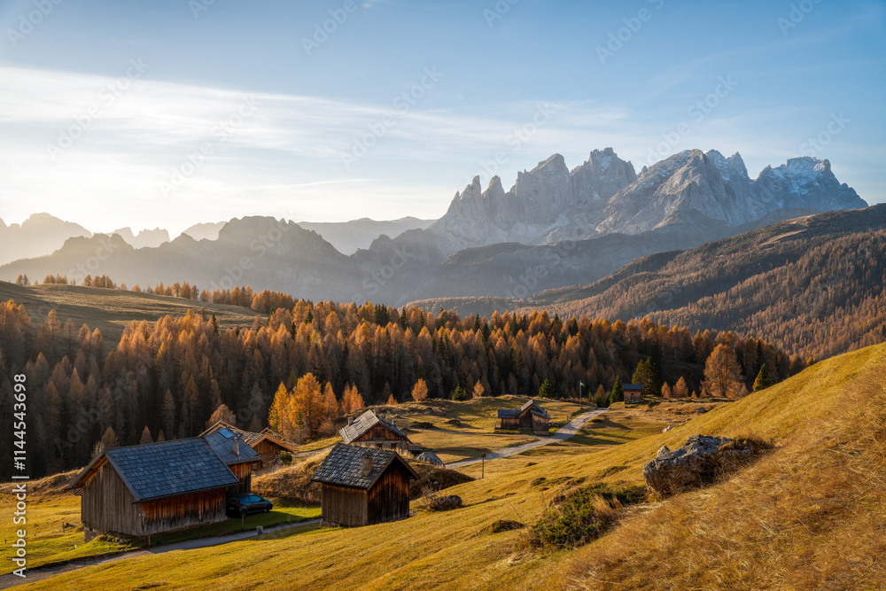 The Dolomites Mountains in Northern Italy