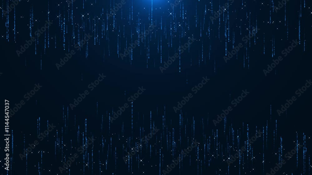 Global Network connected big data tunnel 3d Animation glowing nodes dots lines. Data flow futuristic Plexus science polygonal network technology business presentation artificial intelligence Ai 4K