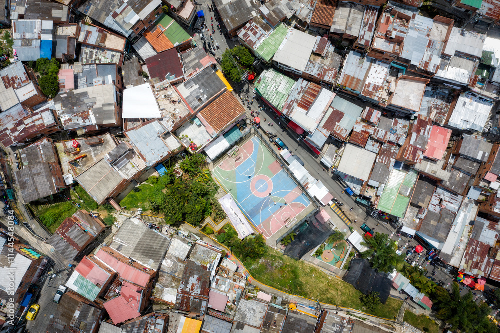 Comuna 13 in Medellin Colombia