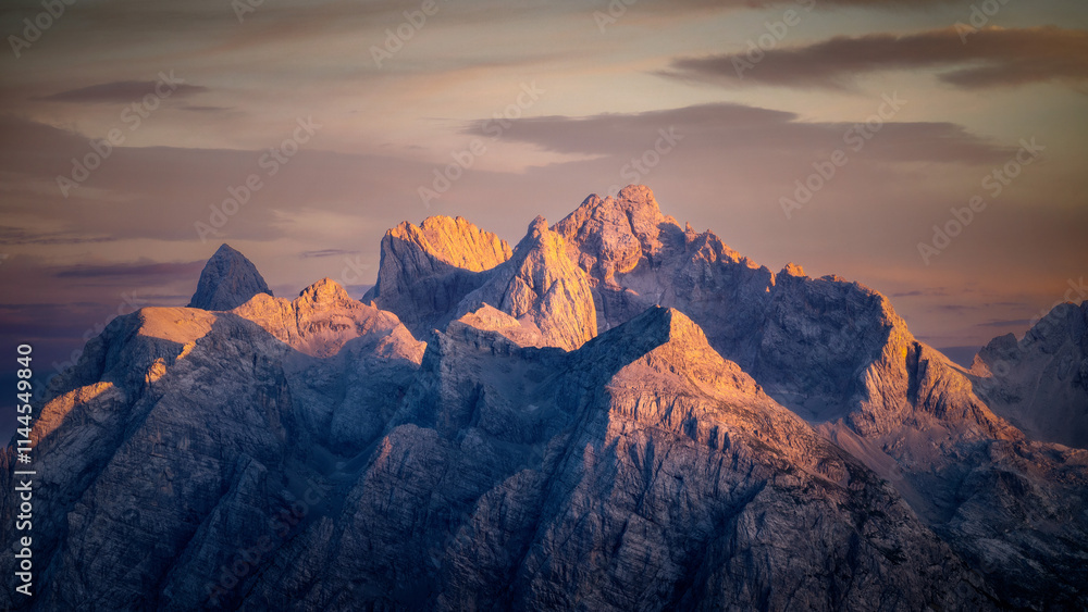 The Dolomites Mountains in Northern Italy