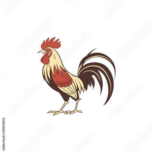 rooster vector art