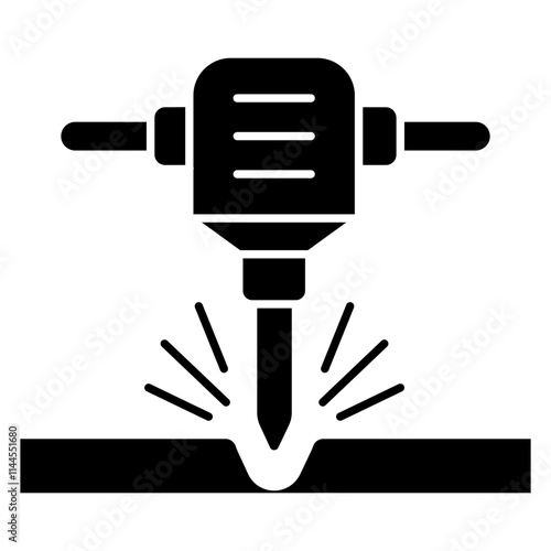 Premium download icon of hand drill machine