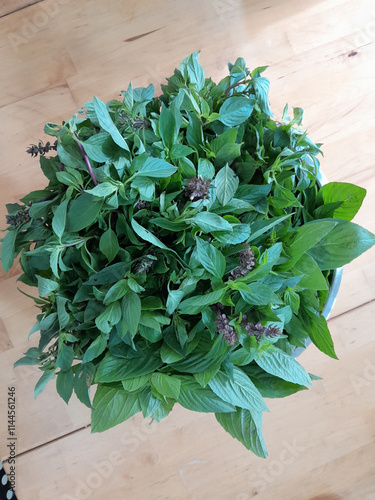 basil leaves