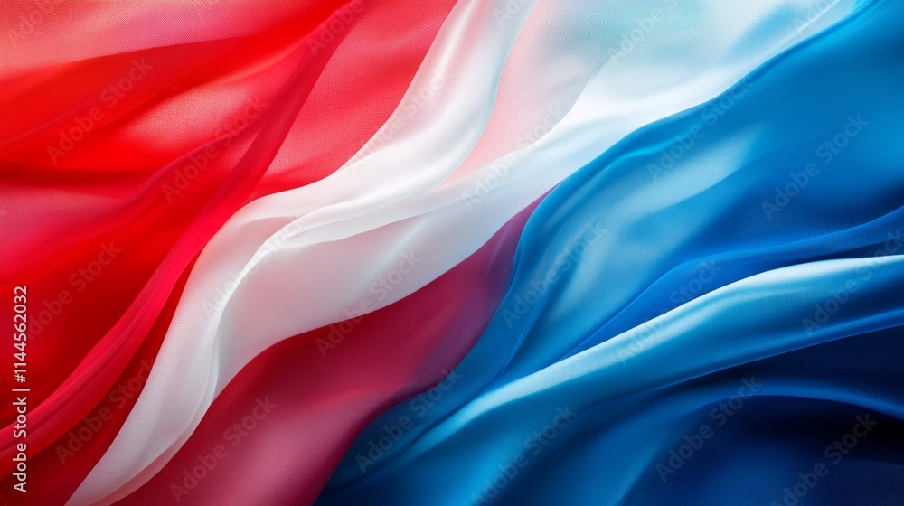 Obraz premium Stunning Tricolor Fabric Texture