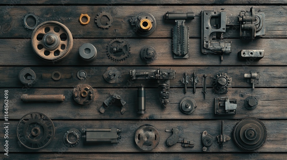 A Symphony of Tools: A Visual Exploration of Precision Engineering and Mechanics A Symphony of Tools: A Visual Exploration of Precision Engineering and Mechanics