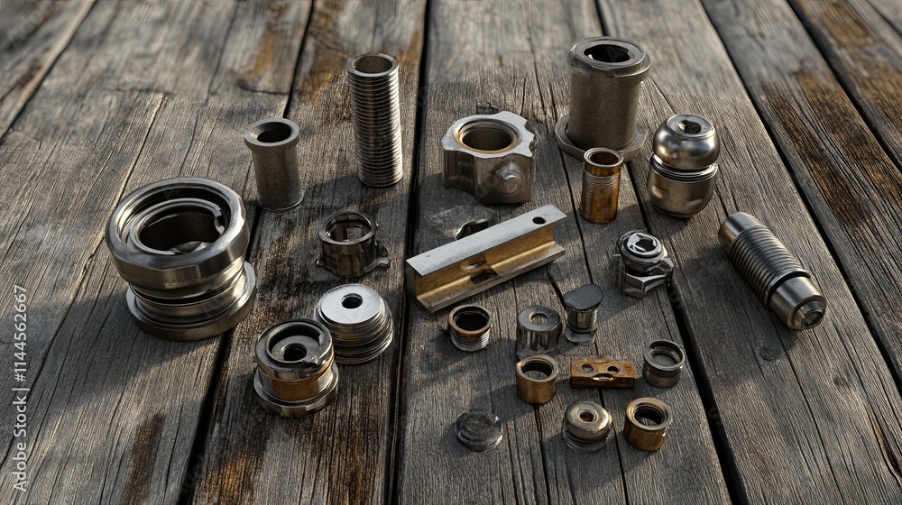 A Symphony of Tools: A Visual Exploration of Precision Engineering and Mechanics