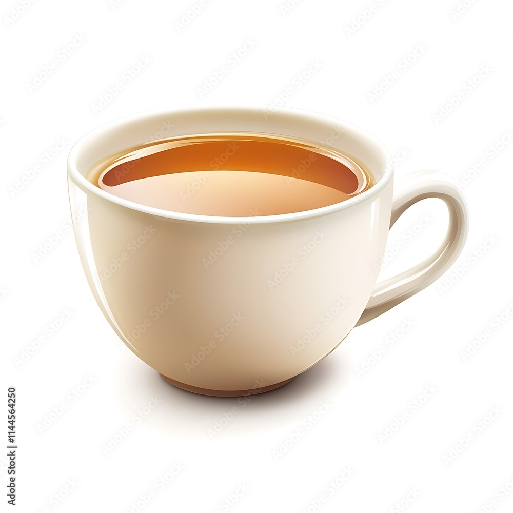 Tea Cup Isolated on White Background Tea Cup Isolated on White Background