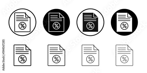 Fast loan icon Flat outline fill set collection