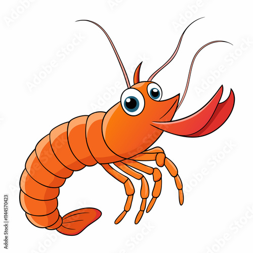 illustration of crayfish