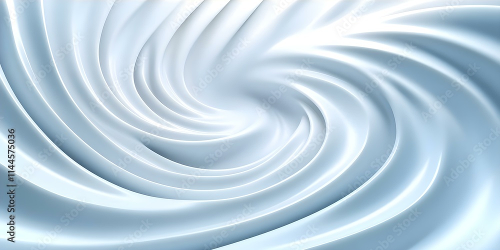 A smooth, abstract swirl pattern in light blue and white, creating a sense of motion and depth. Concept Abstract Art Design, Light Blue Color Palette, Swirl Pattern, Motion and Depth A smooth, abstract swirl pattern in light blue and white, creating a sense of motion and depth. Concept Abstract Art Design, Light Blue Color Palette, Swirl Pattern, Motion and Depth