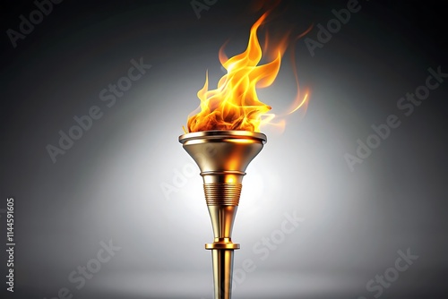 burning candle in the hand