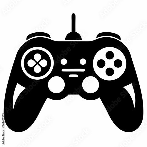 video game controller silhouette 