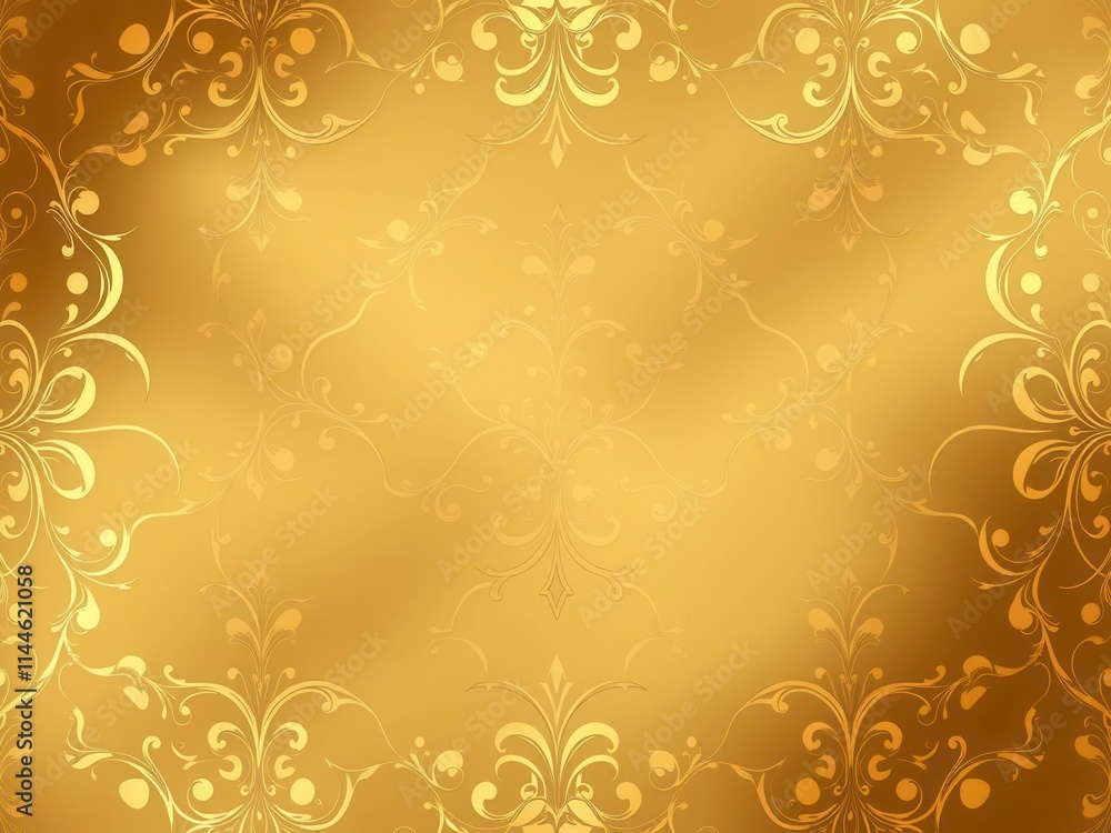 Elegant golden vector texture with metallic shine and intricate geometric patterns, elegant, metallic, texture Elegant golden vector texture with metallic shine and intricate geometric patterns, elegant, metallic, texture