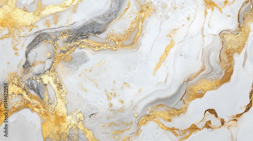 Luxury white gold marble texture background design. Abstract luxury marble background. Digital art marbling texture. Gold and white colors. Premium luxury white and gold marble background.