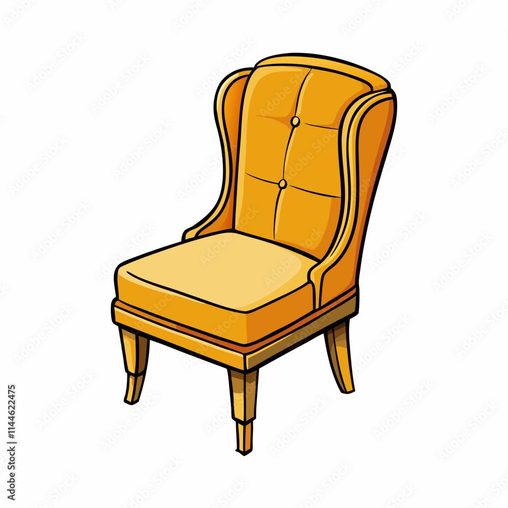 armchair isolated on white background armchair isolated on white background