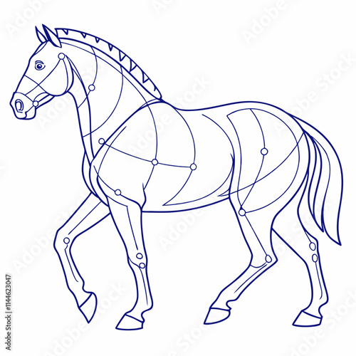 horse illustration