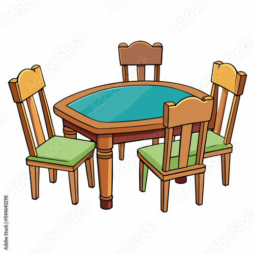 table and chairs