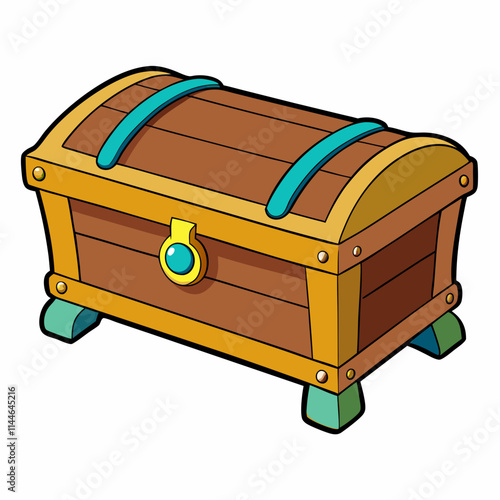 wooden treasure chest