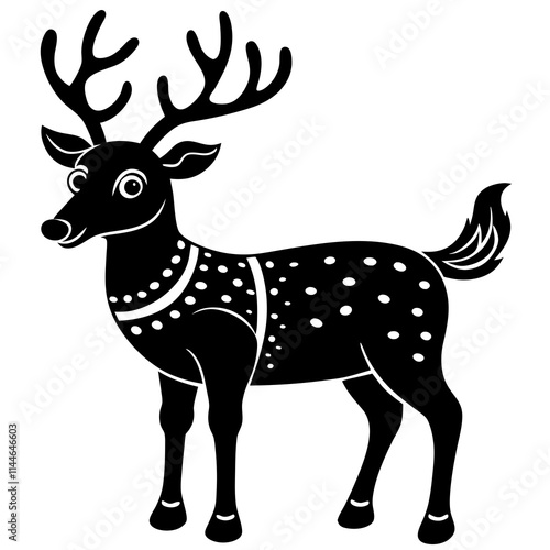 deer silhouette vector