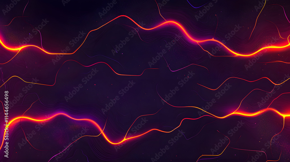 Dynamic electric waves digital art abstract background vibrant colors close-up energy and motion concept Dynamic electric waves digital art abstract background vibrant colors close-up energy and motion concept