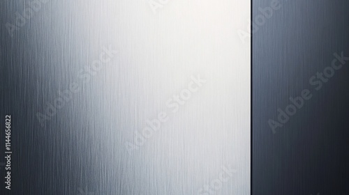 Shiny Metallic Silver Background with Soft Glow for Elegant Branding and Advertising Designs