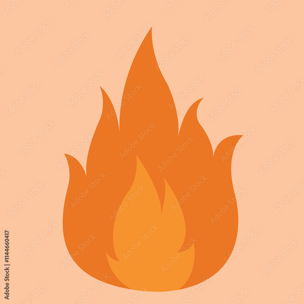 fire flame burning vector art illustration fire flame burning vector art illustration