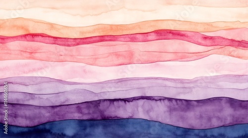 Wallpaper Mural Soft Pastel Watercolor Wash with Gradients - Ideal for Feminine Themes and Designs Torontodigital.ca