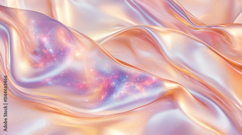 Surreal depiction of galaxies as colorful bruises on silky fabric abstract art soft lighting whimsical concept Surreal depiction of galaxies as colorful bruises on silky fabric abstract art soft lighting whimsical concept