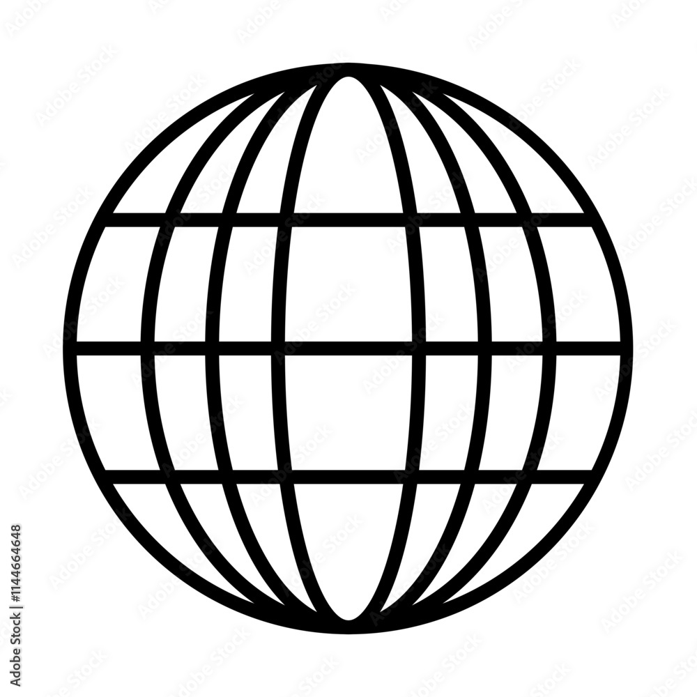 Globe Icon Design Globe Icon Design
