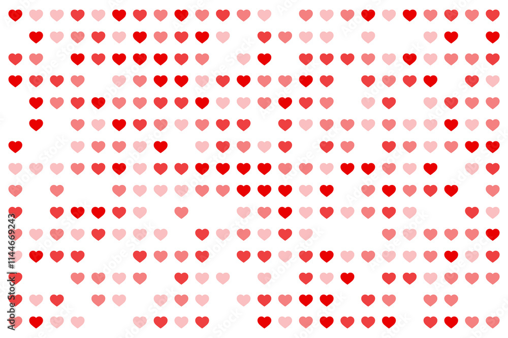Heart Seamless pattern vector background. Heart Seamless pattern vector background.