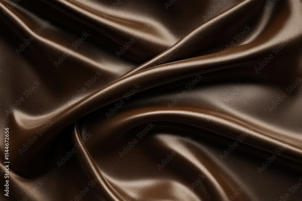 Fototapeta premium Smooth Brown Leather Texture for Design Projects