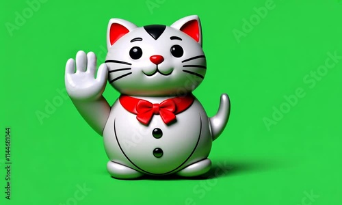 Wallpaper Mural 3d  Maneki Neko Torontodigital.ca