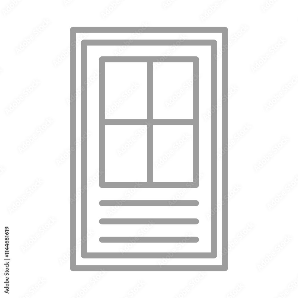 Classroom Door Icon Design Classroom Door Icon Design
