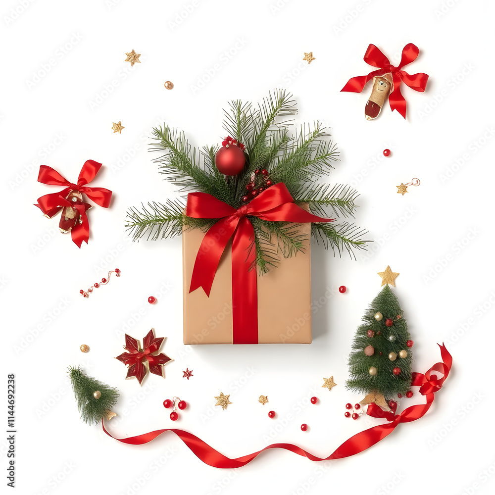 christmas greeting card with christmas tree christmas greeting card with christmas tree