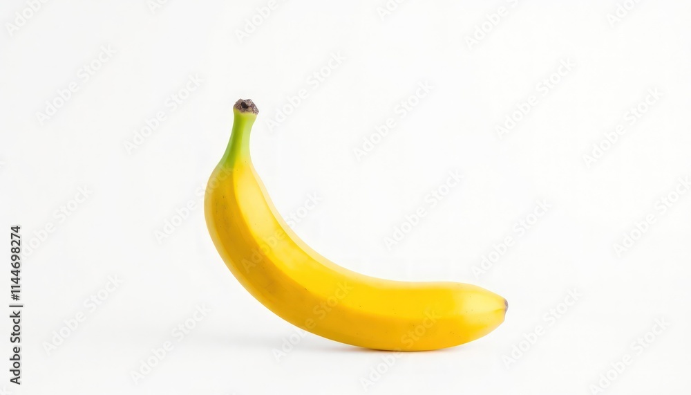 Banana Isolated On White Background Banana Isolated On White Background