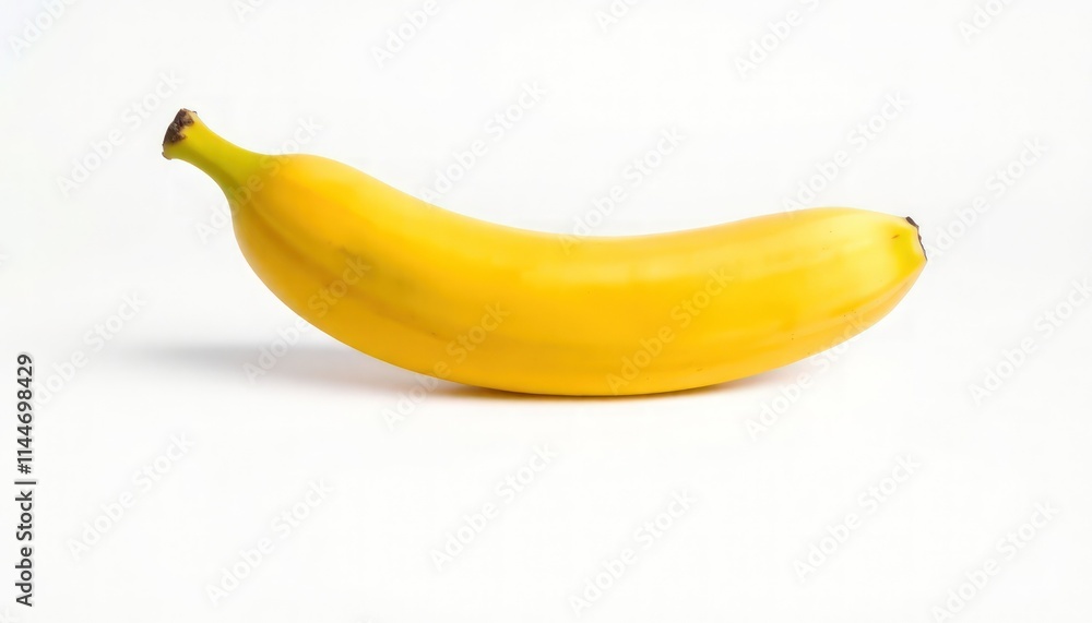 Banana Isolated On White Background Banana Isolated On White Background