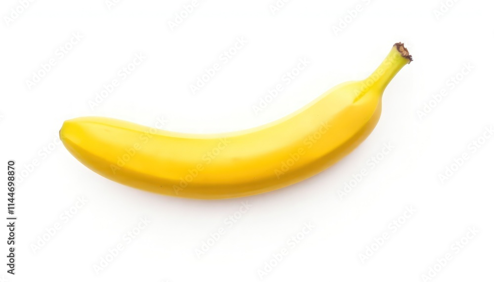 Banana Isolated On White Background Banana Isolated On White Background