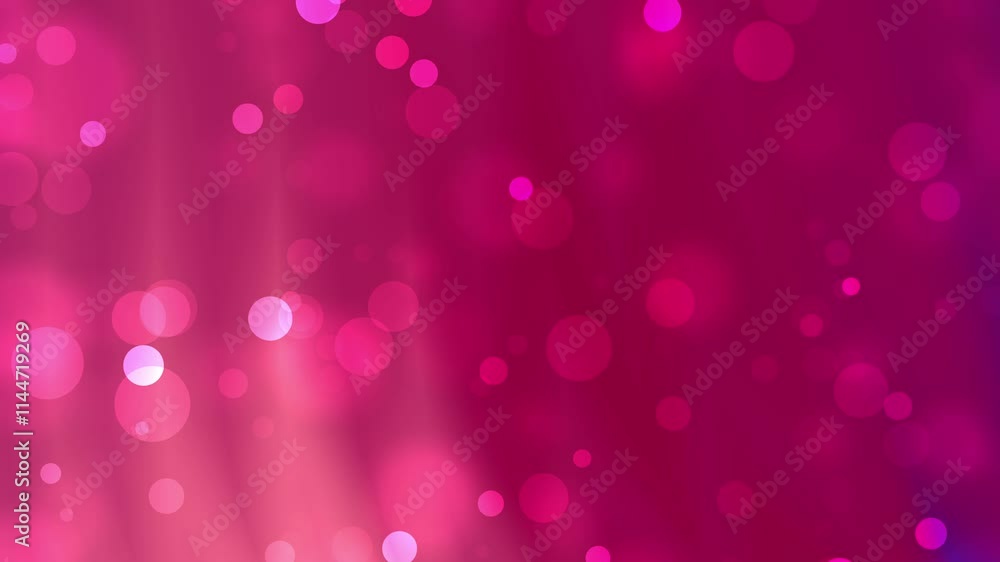 Vibrant Pink Abstract Background with Bright Bokeh Effects for Holiday Designs and Digital Art Vibrant Pink Abstract Background with Bright Bokeh Effects for Holiday Designs and Digital Art