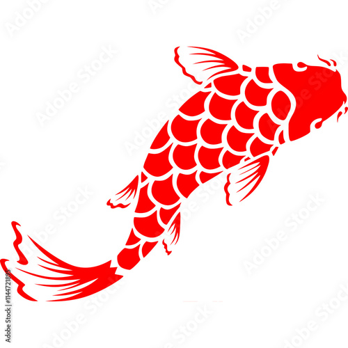 red koifish japanese. design for background, wallpaper, carpet, cloth, batik, textile, embroidery, sarong, interior decoration, floor, curtain, fabric print, silk