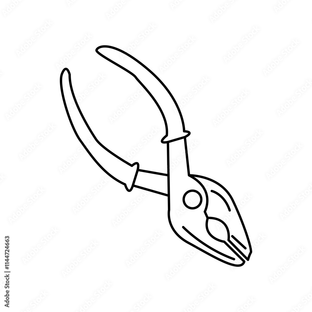 Obraz premium illustration of a knife and fork
