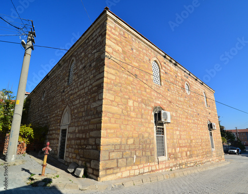 Celebi Sultan Mehmet Mosque, located in Hayrabolu, Turkey, was built in 1419. photo