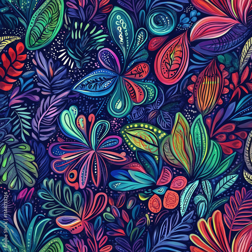 seamless floral pattern with flowers seamless floral pattern with flowers