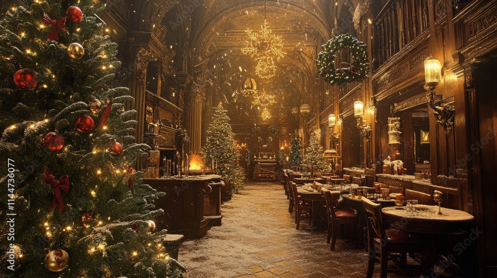 Festive Cheer. Christmas Concept Festive Cheer. Christmas Concept