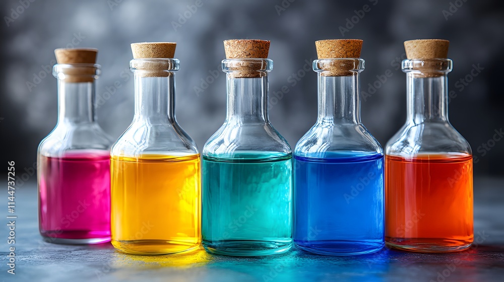 three bottles with a liquid three bottles with a liquid