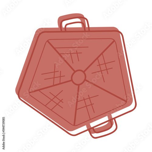 Baby sieve for sandbox color. Clip art for your projects.