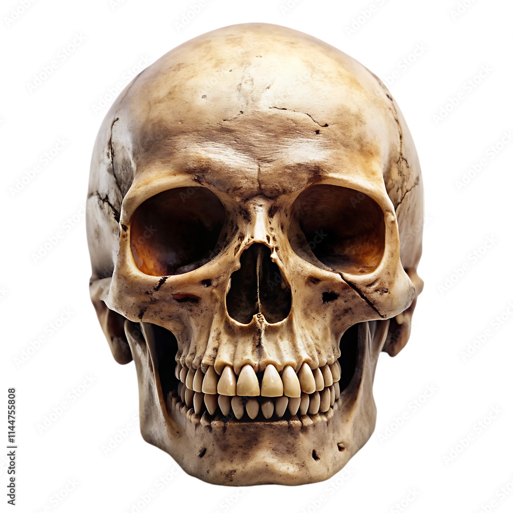 human skull isolated on white human skull isolated on white