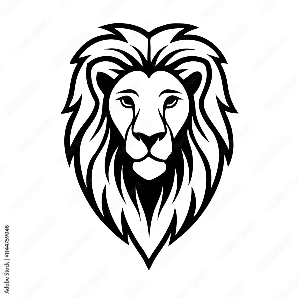 Fototapeta premium Lion Logo Template: Powerful and Elegant Designs for Business and Branding.