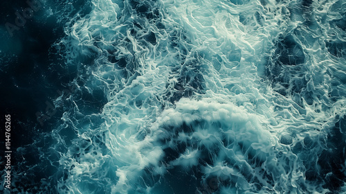 Close up of waves, high detail 4K
