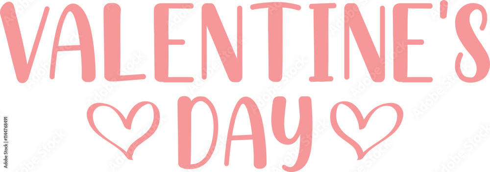 Valentine’s Day typography text on plain white transparent isolated background for card, shirt, hoodie, sweatshirt, apparel, tag, mug, icon, poster or badge Valentine’s Day typography text on plain white transparent isolated background for card, shirt, hoodie, sweatshirt, apparel, tag, mug, icon, poster or badge