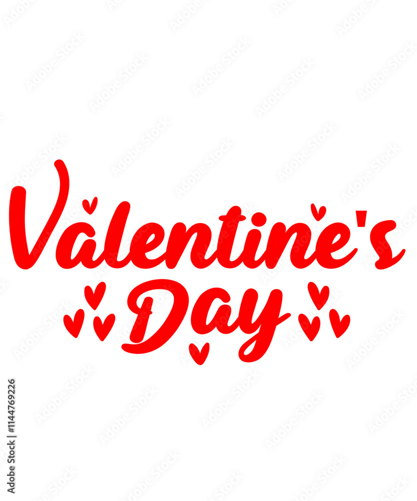 Valentine’s Day typography text on plain white transparent isolated background for card, shirt, hoodie, sweatshirt, apparel, tag, mug, icon, poster or badge Valentine’s Day typography text on plain white transparent isolated background for card, shirt, hoodie, sweatshirt, apparel, tag, mug, icon, poster or badge